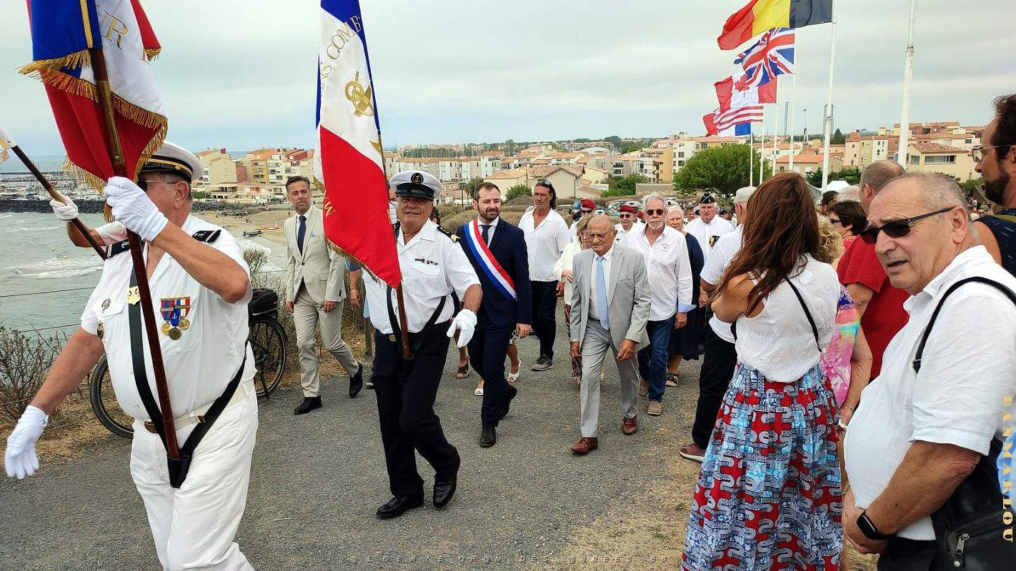 2 Cap Agde - 15 Aout 2023 -  Commemoration Debarquement de Provence  (42).jpg